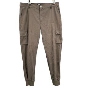 Paige Men’s Roxburgh‎ Cargo Jogger Pants Size 33 Iron Smoke 100% Cotton Outdoor